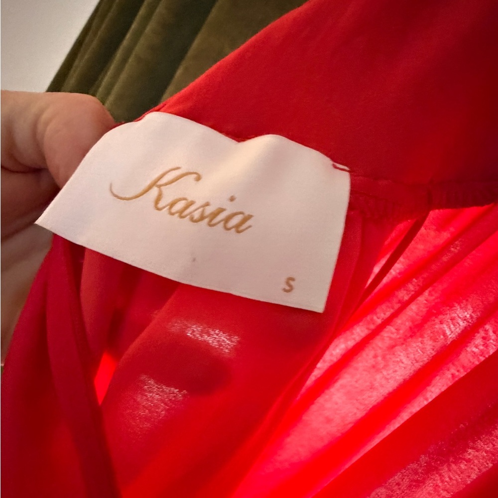 Kasia Red Dress
